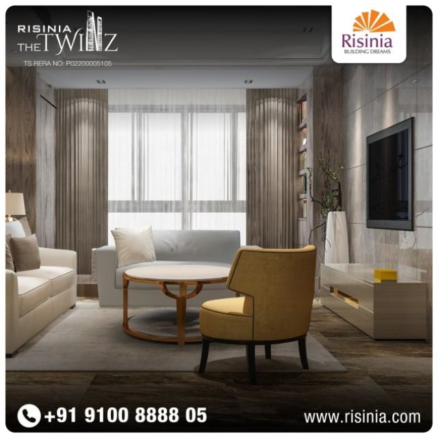 Gated Community Apartments in Bachupally | The Twinz by Risinia