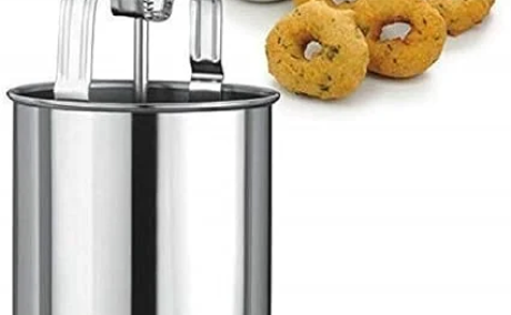 Buy Vada Maker Machine Online - Silver Medu Vada Maker